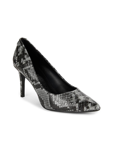 Royale Python Embossed Pumps