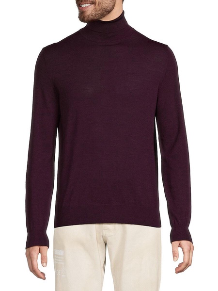 Classic Fit Merino Wool Turtleneck Sweater