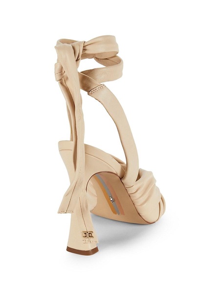 Lenora Leather Ankle Strap Sandals