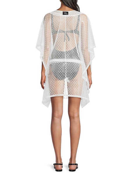 Sheer Caftan Cover Up Dress