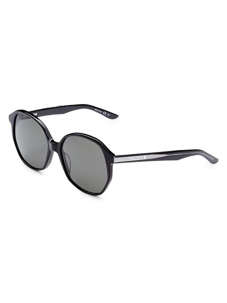 58MM Core Round Sunglasses