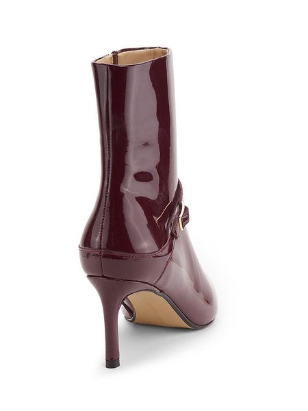 68MM Nellie Patent Leather Ankle Boots