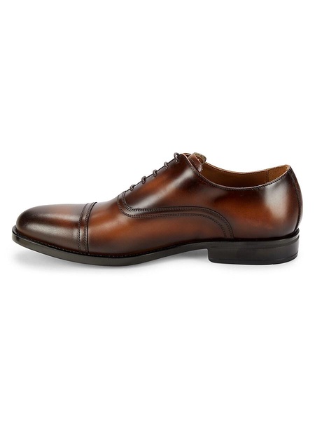 Butler Leather Cap Toe Oxford Shoes