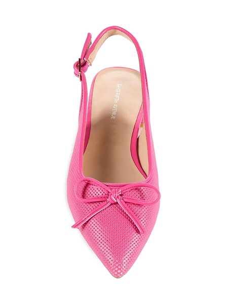 Sarena Bow Slingback Ballet Flats