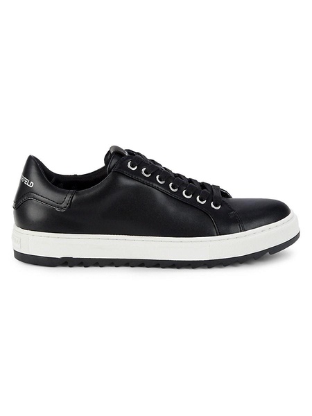 Sawtooth Leather Sneakers