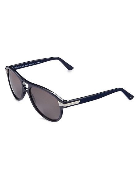 56MM Oval Sunglasses