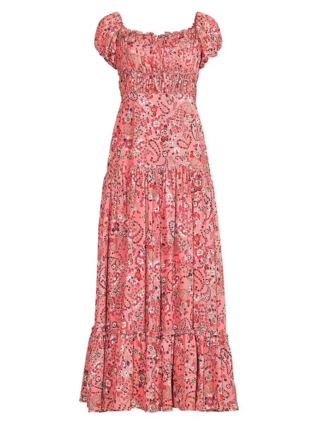 Gisele Floral & Paisley Maxi Dress