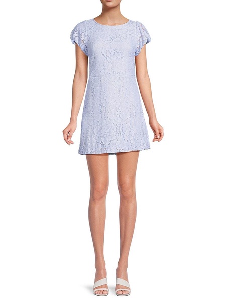 Hailee Lace A Line Mini Dress