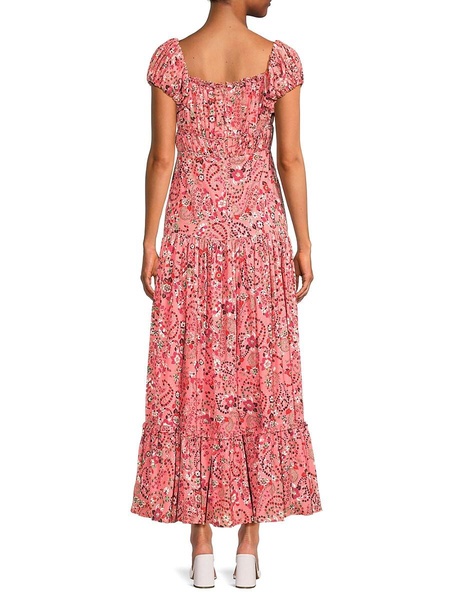 Gisele Floral & Paisley Maxi Dress