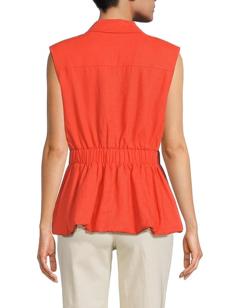 Lester Peplum Vest