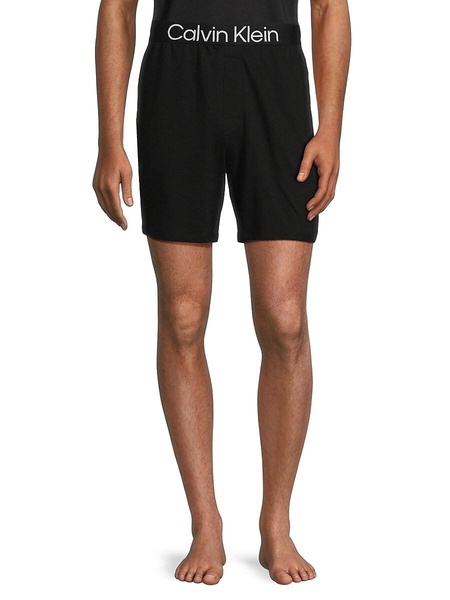 Logo Band French Terry Sleep Shorts