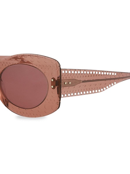 51MM Rectangle Oval Sunglasses