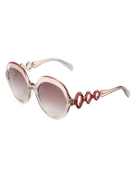 55MM Round Sunglasses