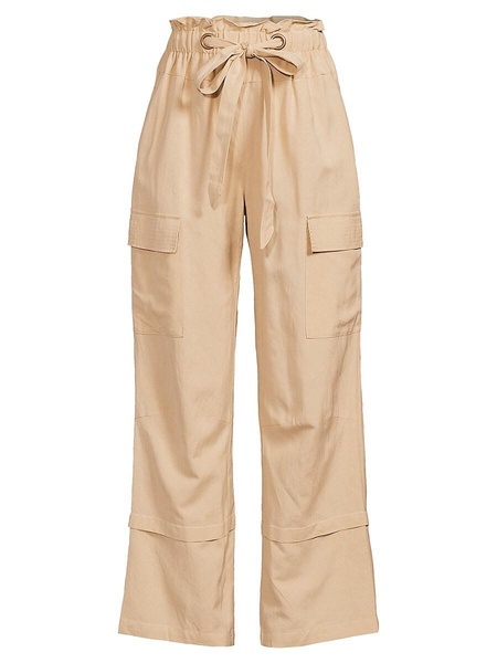 Ladeyn Wide Leg Linen Blend Pants