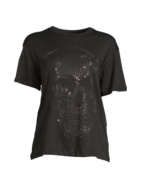 Skull Embellished Tee