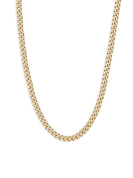 Adam 14K Golpldated 16'' Curb Chain Necklace