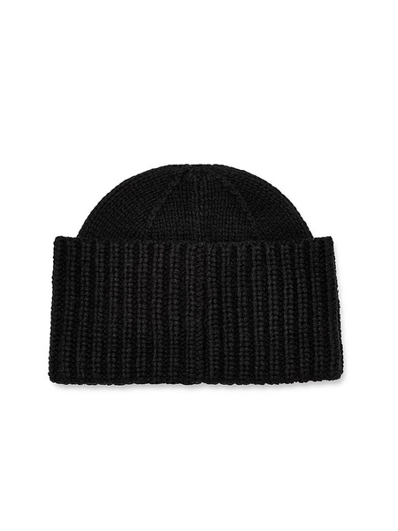 Cuffed Wool Blend Beanie