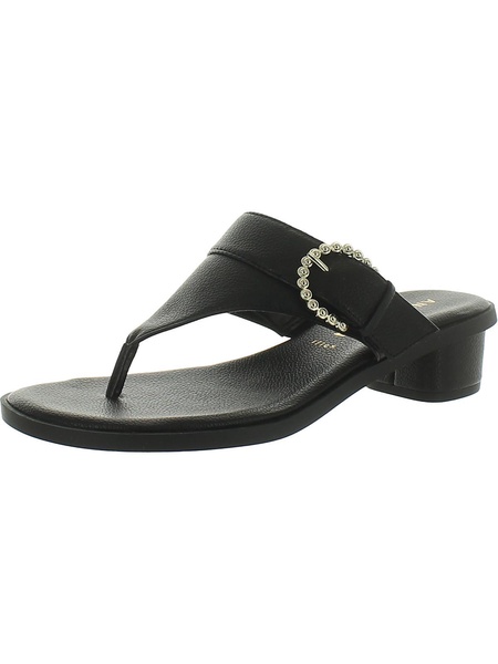 tillie womens manmade thong sandals