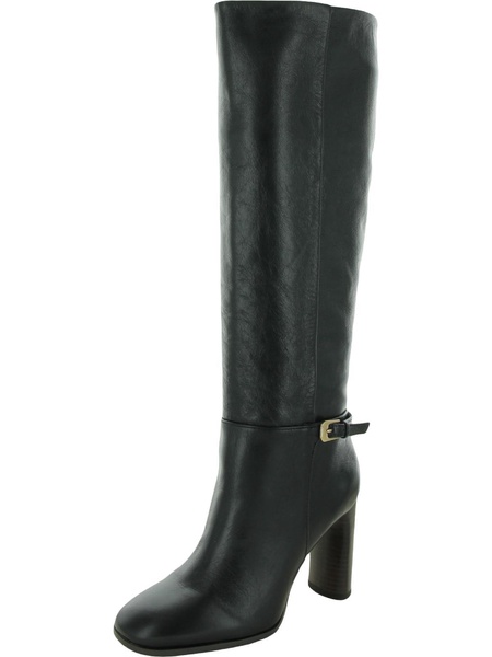 cassie womens zipper round toe knee-high boots