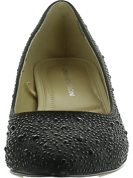 fiona womens textured embellished pumps