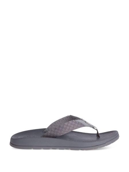 men's lowdown flip flop in pitch gray