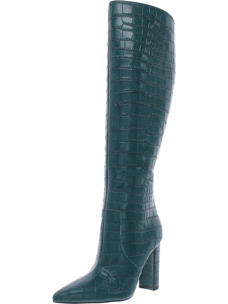 giancarlo womens leather tall over-the-knee boots