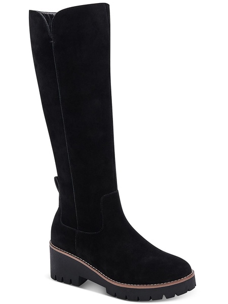 dash womens suede tall knee-high boots