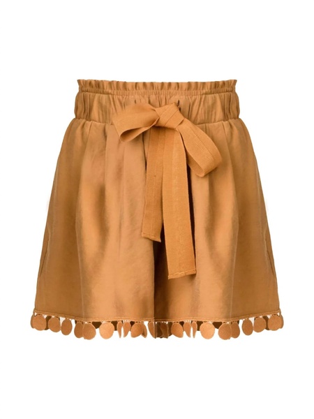 women's giorgio short in camel