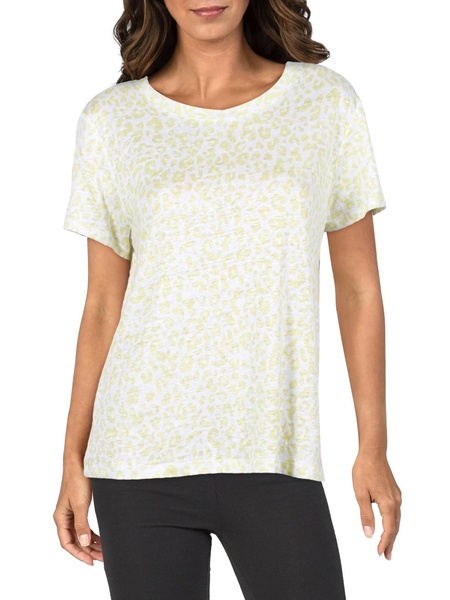 womens crew neck sheer t-shirt