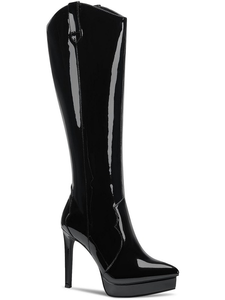 trixi womens platform knee-high boots