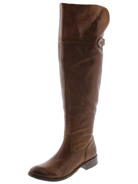 shirley womens leather over-the-knee riding boots