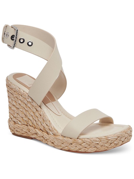 womens leather wedge sandals