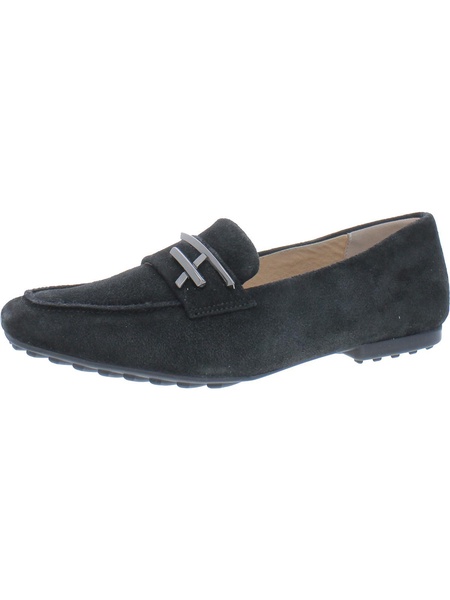 petola womens leather slip-on loafers