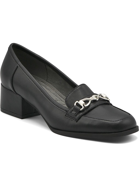 breeze womens faux leather loafers