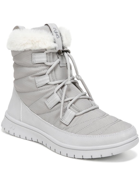 senna 2 womens faux fur trim cozy winter & snow boots