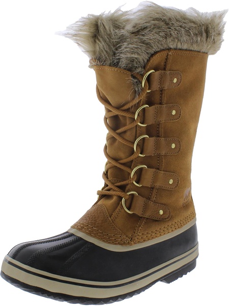 joan of arctic womens suede leather winter boots