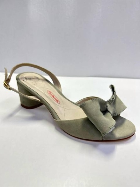 ilda bow sandal in salvia