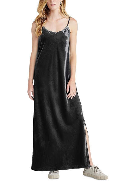 womens slit long maxi dress