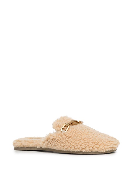 essex faux shearling slides shoes