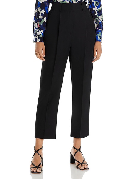 stevie womens high rise pleated dress pants