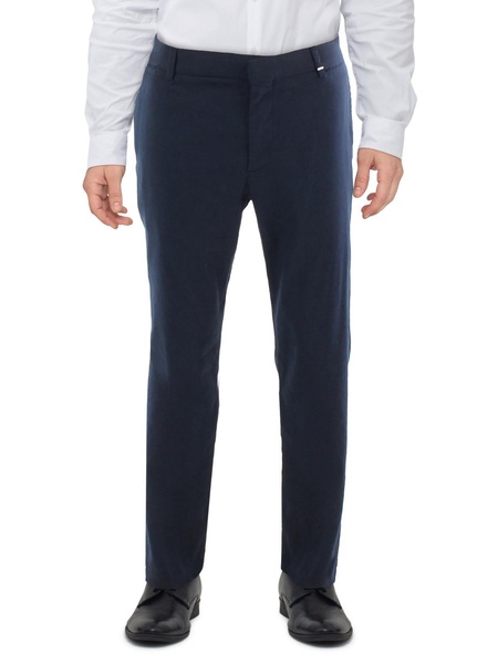 mens smocked linen trouser pants