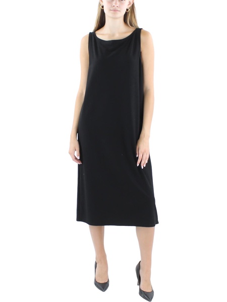 womens stretch viscose sheath dress