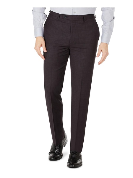 jayden mens wool blend skinny fit suit pants