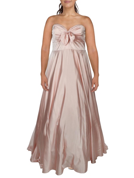 womens satin evening dress