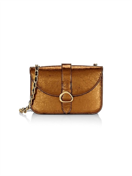 esme small chain crossbody bag in copper