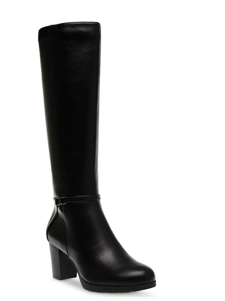 reach up womens faux suede zip up knee-high boots