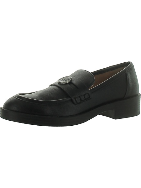 porter womens leather round toe loafers