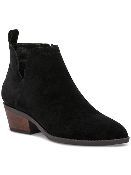 fallila womens suede cut-out booties