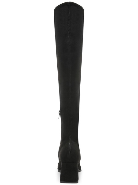 nanda  womens solid square toe over-the-knee boots