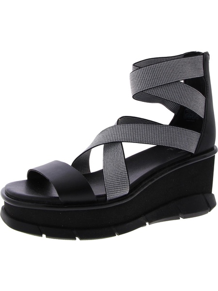 joanie lll sport womens leather open toe wedge sandals